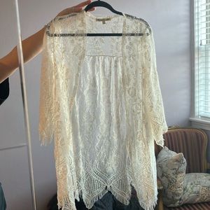 Lace cardigan